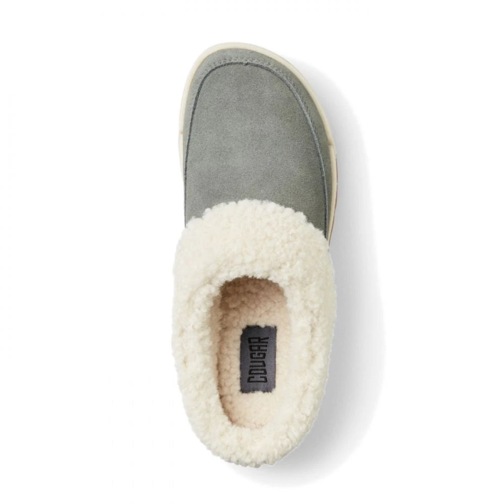 Cougar Women's Liliana Suede Mule In Moss 4 Cougar Women's Liliana Suede Mule In Moss - Image 4