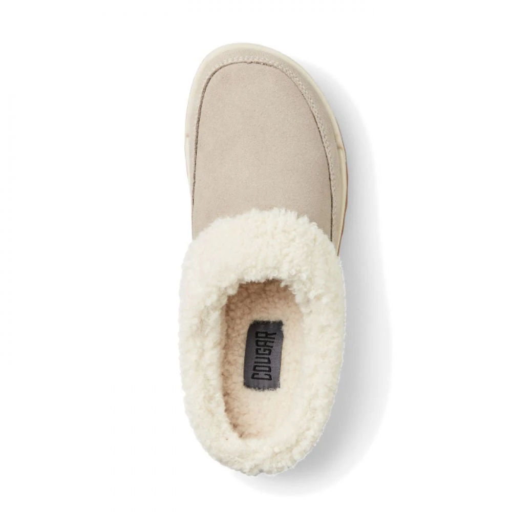 Cougar Women's Liliana Suede Mule In Mushroom 4 Cougar Women's Liliana Suede Mule In Mushroom - Image 4