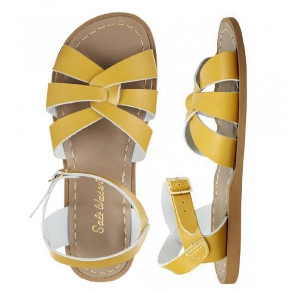 Salt Water Women's Original Sandal In Mustard 1 Salt Water Women's Original Sandal In Mustard