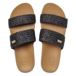 Birkenstock Shop 38 Reef Women's Cushion Vista Braid In Black