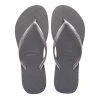 Havaianas Women's Slim Flip Flop In Steel Grey