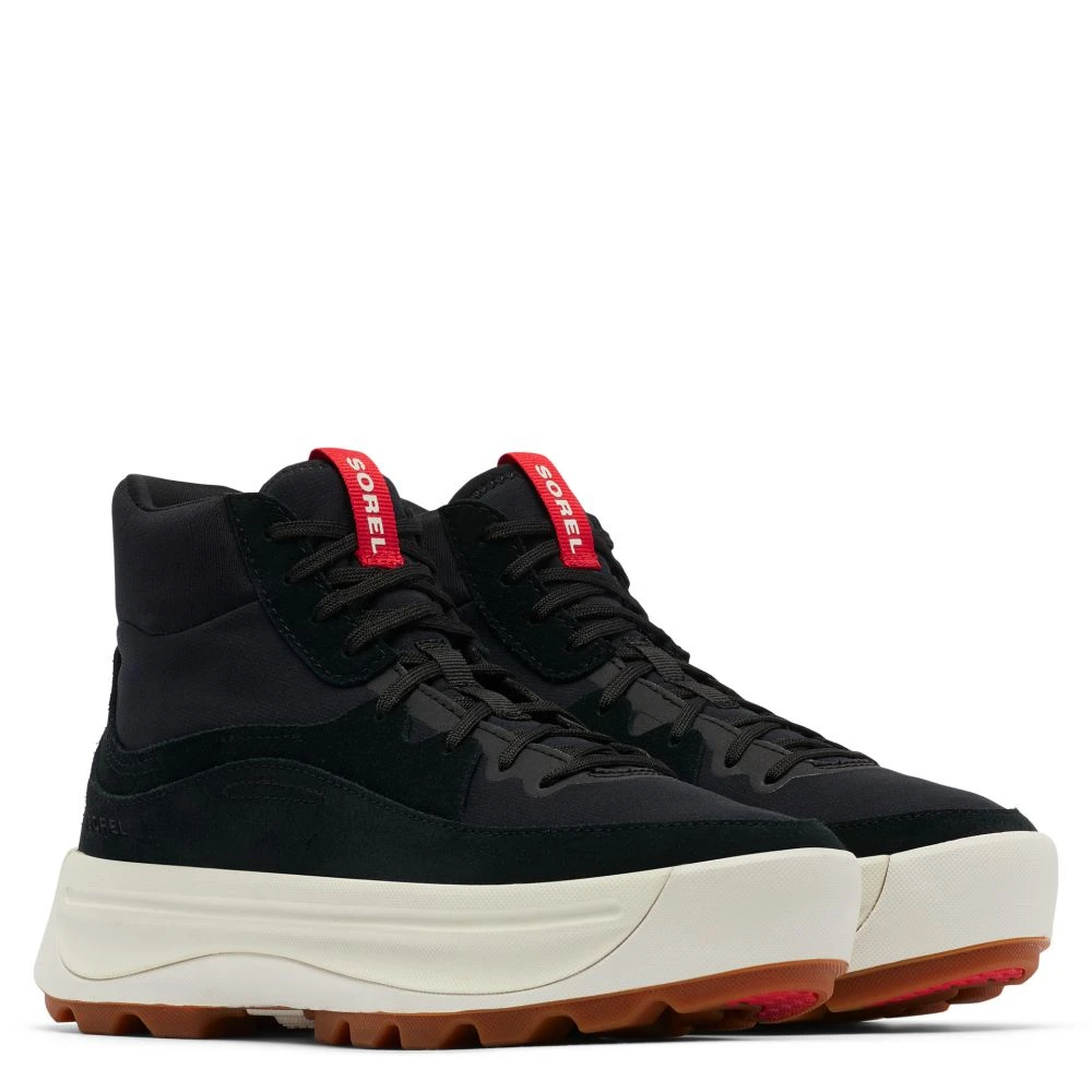 Sorel Women's ONA 530 Mid Sneaker In Black/Jet 2 Sorel Women's ONA 530 Mid Sneaker In Black/Jet - Image 2