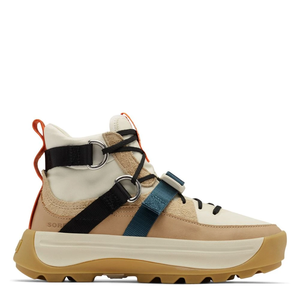 Sorel Women's ONA EQ Mid Sneaker In Ceramic/Chalk 1 Sorel Women's ONA EQ Mid Sneaker In Ceramic/Chalk