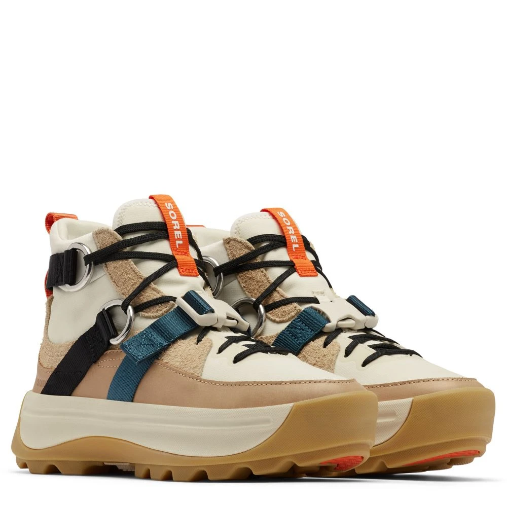 Sorel Women's ONA EQ Mid Sneaker In Ceramic/Chalk 2 Sorel Women's ONA EQ Mid Sneaker In Ceramic/Chalk - Image 2