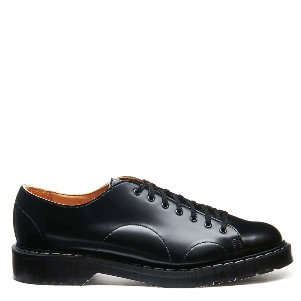 Solovair Monkey Shoe In Black Hi-Shine 1 Solovair Monkey Shoe In Black Hi-Shine