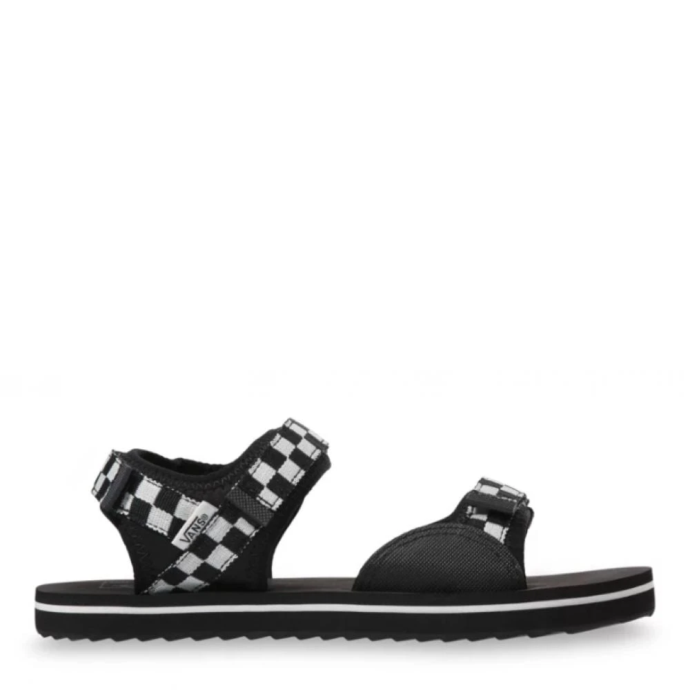 Vans Women's Checkerboard Tri-Lock In Black/White 1 Vans Women's Checkerboard Tri-Lock In Black/White