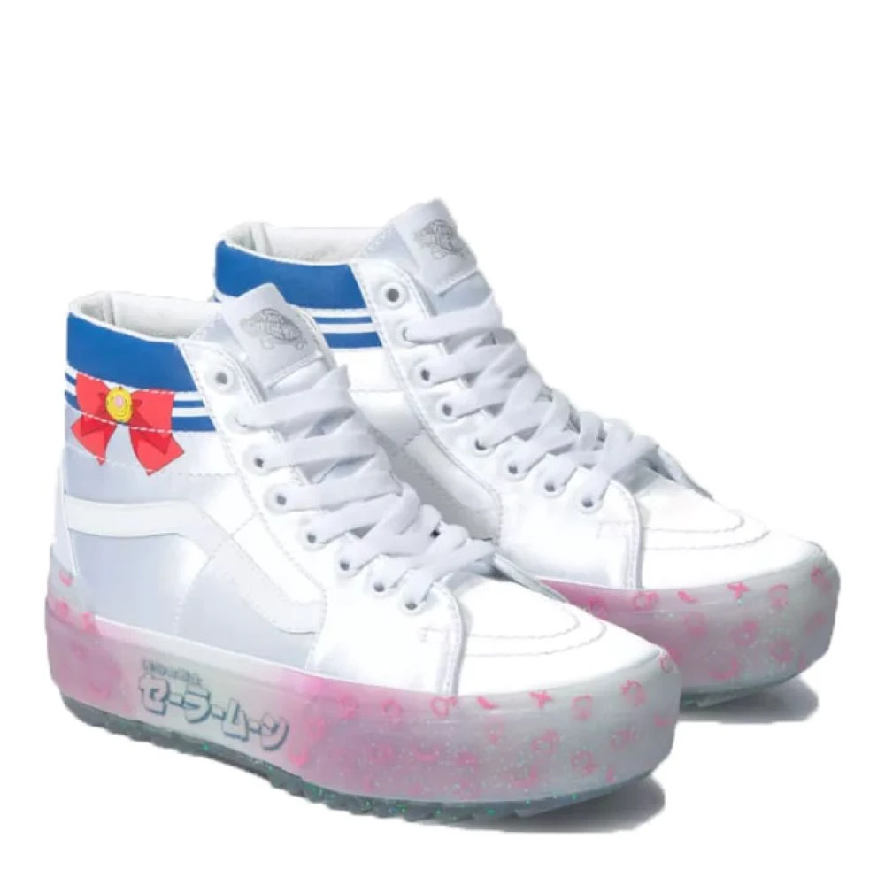 Vans X Pretty Guardian Sailor Moon Sk8-Hi Stacked In Multicolour 1 Vans X Pretty Guardian Sailor Moon Sk8-Hi Stacked In Multicolour