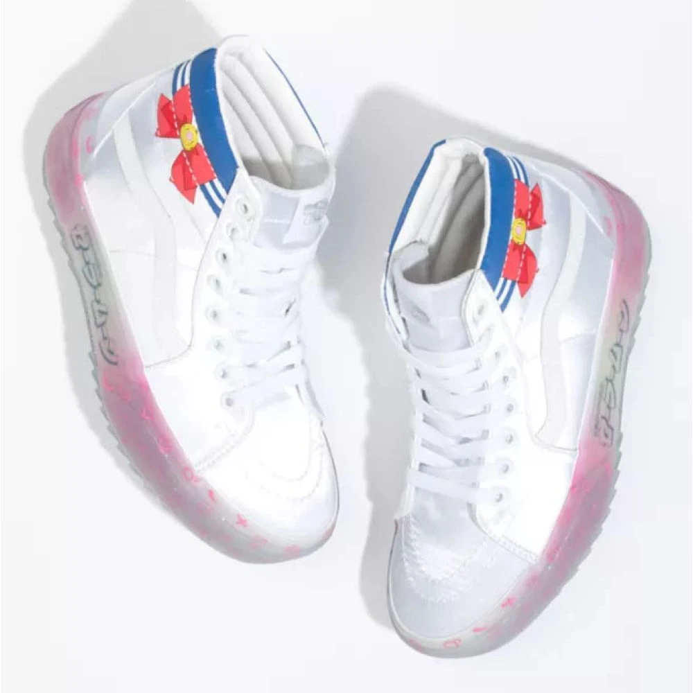 Vans X Pretty Guardian Sailor Moon Sk8-Hi Stacked In Multicolour 2 Vans X Pretty Guardian Sailor Moon Sk8-Hi Stacked In Multicolour - Image 2